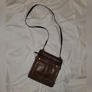 Fossil leather cross body G11